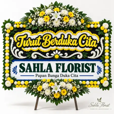 Papan Bunga Duka Telukjambe